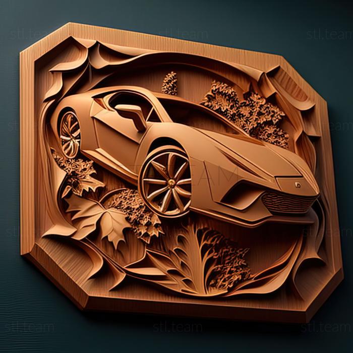 3D модель Lamborghini Portofino (STL)
